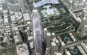 Figure 8: The Ping An Finance Center will become China’s tallest building © Kohn Pedersen Fox